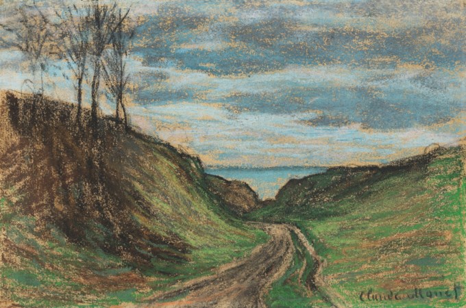 Chemin creux, Pourville