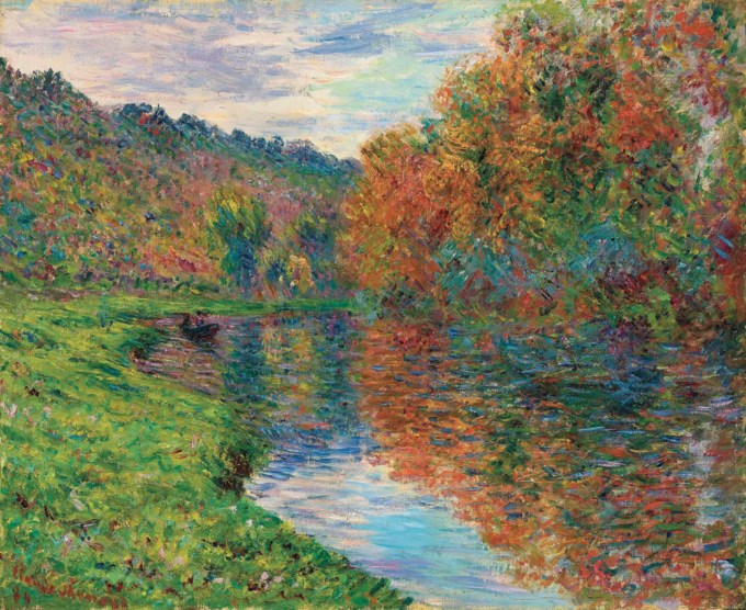 Le bras de Jeufosse, automne