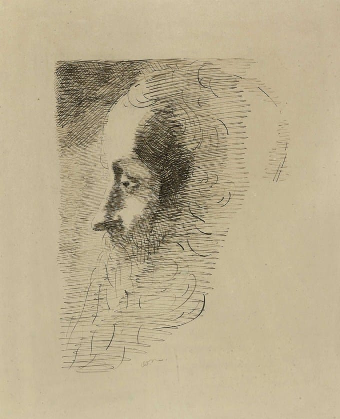 À la Vieillesse, Portrait de Bresdin