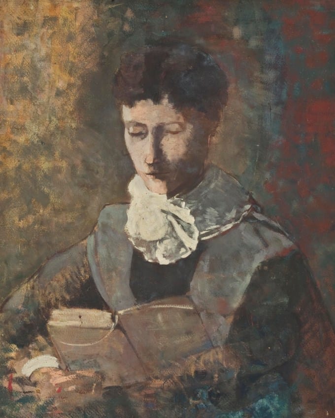 Madame Camille Redon lisant