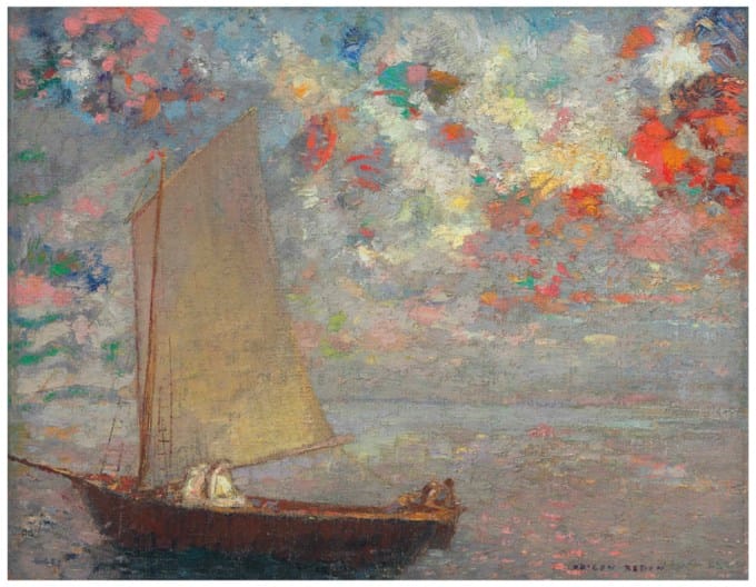 La barque aux deux femmes blanches