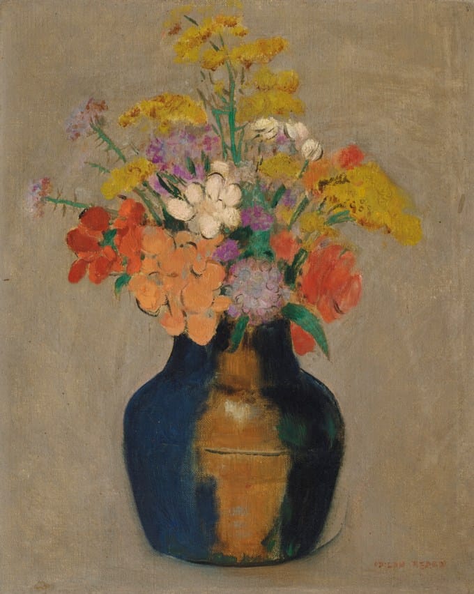 Bouquet de fleurs dans un vase