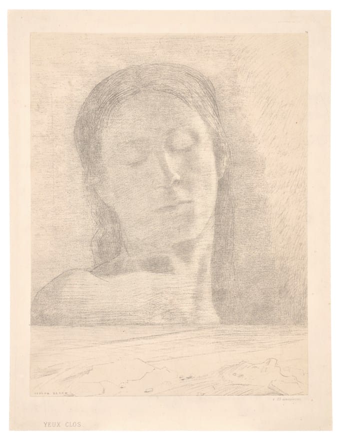 Les Yeux clos