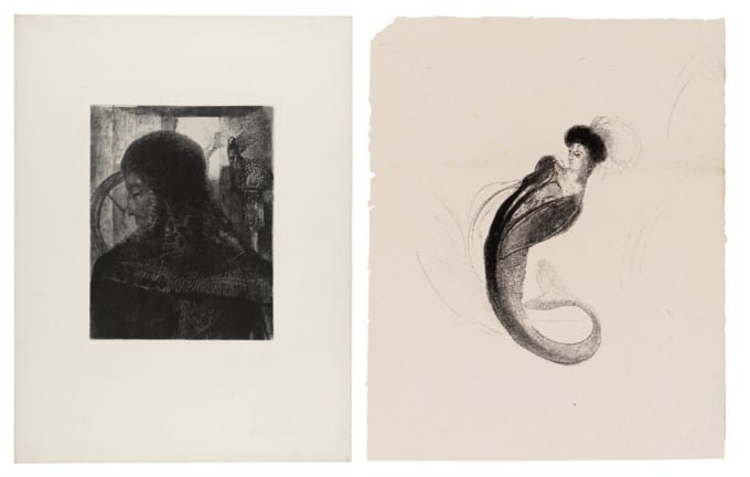 Two prints by the artist